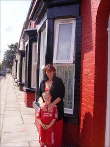 Lisa McCoy and her son Martin