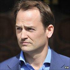 Ben Collins outside the High Court