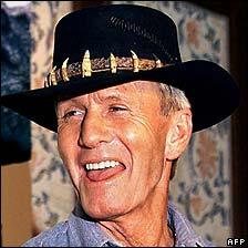 Paul Hogan, pictured in 2001