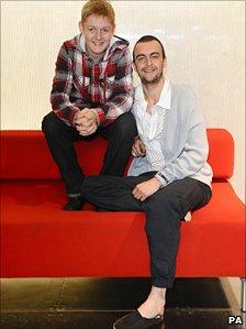 Thomas Turgoose and Joe Gilgun