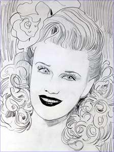 Ginger Rogers, 1962, by Andy Warhol