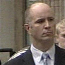 Mark Andrews arriving in court