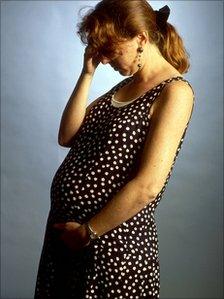 pregnant woman