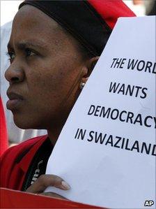 campaigner for democracy in Swaziland