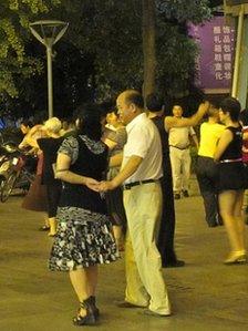 Dancing in Shanghai Park