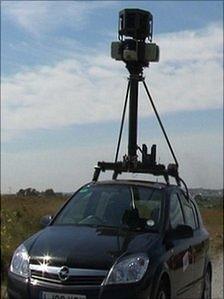 Google Street View camera in Guernsey