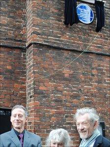 Sir Ian McKellen and Peter Tatchell