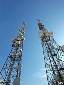 Mobile phone mast