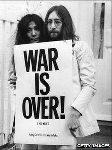 John Lennon and Yoko Ono