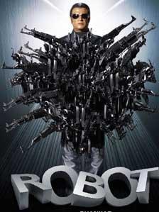 Endhiran (Robot) Poster with Rajinikanth