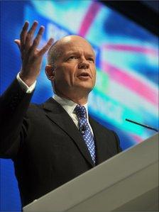 Foreign Secretary William Hague