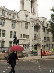 Outside view of the supreme court