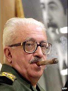 Former Iraqi Deputy Prime Minister Tariq Aziz. Archive picture