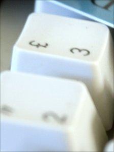 Keyboard close-up