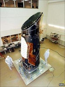 Kepler photometer in clean room