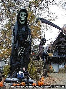 Grim Reaper model of Eric Lowther