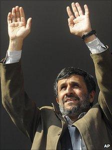 Iran's Mahmoud Ahmadinejad