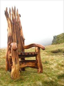 The chair on Cadair Idris