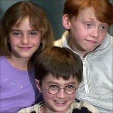 Emma Watson, Daniel Radcliffe and Rupert Grint