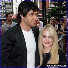 Duffy with rugby player Mike Phillips