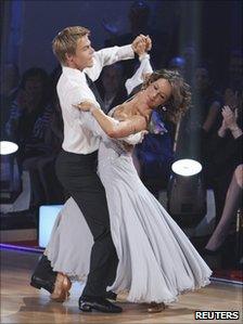 Derek Hough and Jennifer Grey