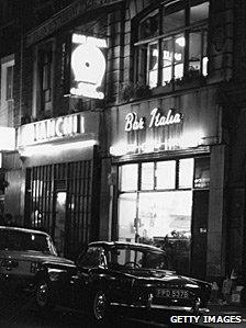 Bar Italia in 1966