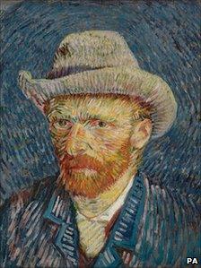 Self-portrait by Van Gogh