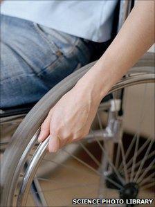 Man in wheelchair generic