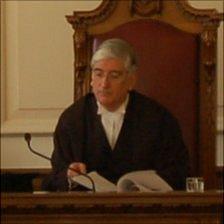 Guernsey's Bailiff Sir Geoffrey Rowland