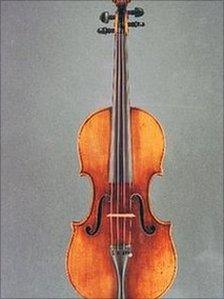 Stolen Stradivarius violin