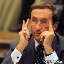 Speaker of the Italian parliament Gianfranco Fini, 15 November 2010