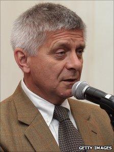 Polish central bank governor Marek Belka