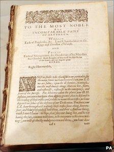 The Shakespeare first folio