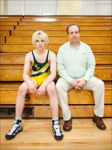 Paul Giamatti (r) with Alex Shaffer in Win Win