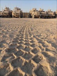 US military vehicles