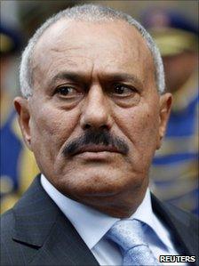 President Ali Abdullah Saleh of Yemen, 10 January 2011