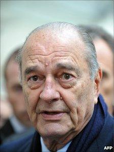 French former President Jacques Chirac (27 Jan 2011)