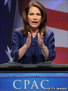 Michele Bachmann speaks at CPAC