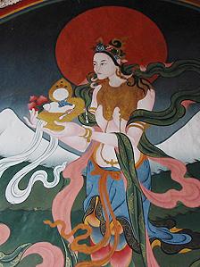 Bhutanese wallpainting