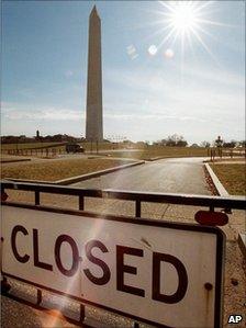 Washington Monument closed in 1996