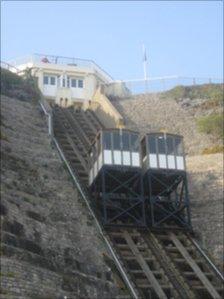 The East Cliff lift