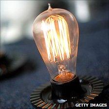 A light bulb