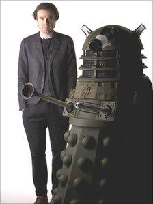 Piers Wenger and a Dalek