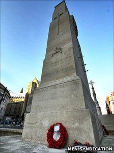 Manchester war memorial courtesy of MEN Syndication