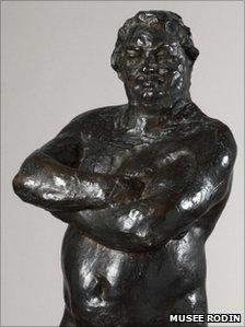 Nude bronze of Balzac by Rodin (Photo: Rodin museum in Paris)