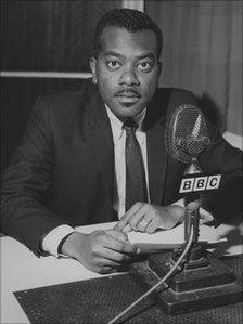 Trevor McDonald, Caribbean Service producer and a sports commentator in the West Indies for many years, file photo 1970