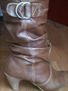 Boot similar to those worn by Sian O'Callaghan - Wiltshire Police