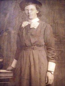 Ethel Lote's mother, Ellen Cross