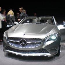 Mercedes-Benz Concept A-class, on display in Shanghai