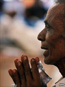 A devotee of the Sathya Sai Baba